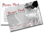 Geschftspapiere fr ein Restaurant.