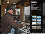 In Arbeit: Flashwebseite eines amerikanischen Bergungsunternehmens